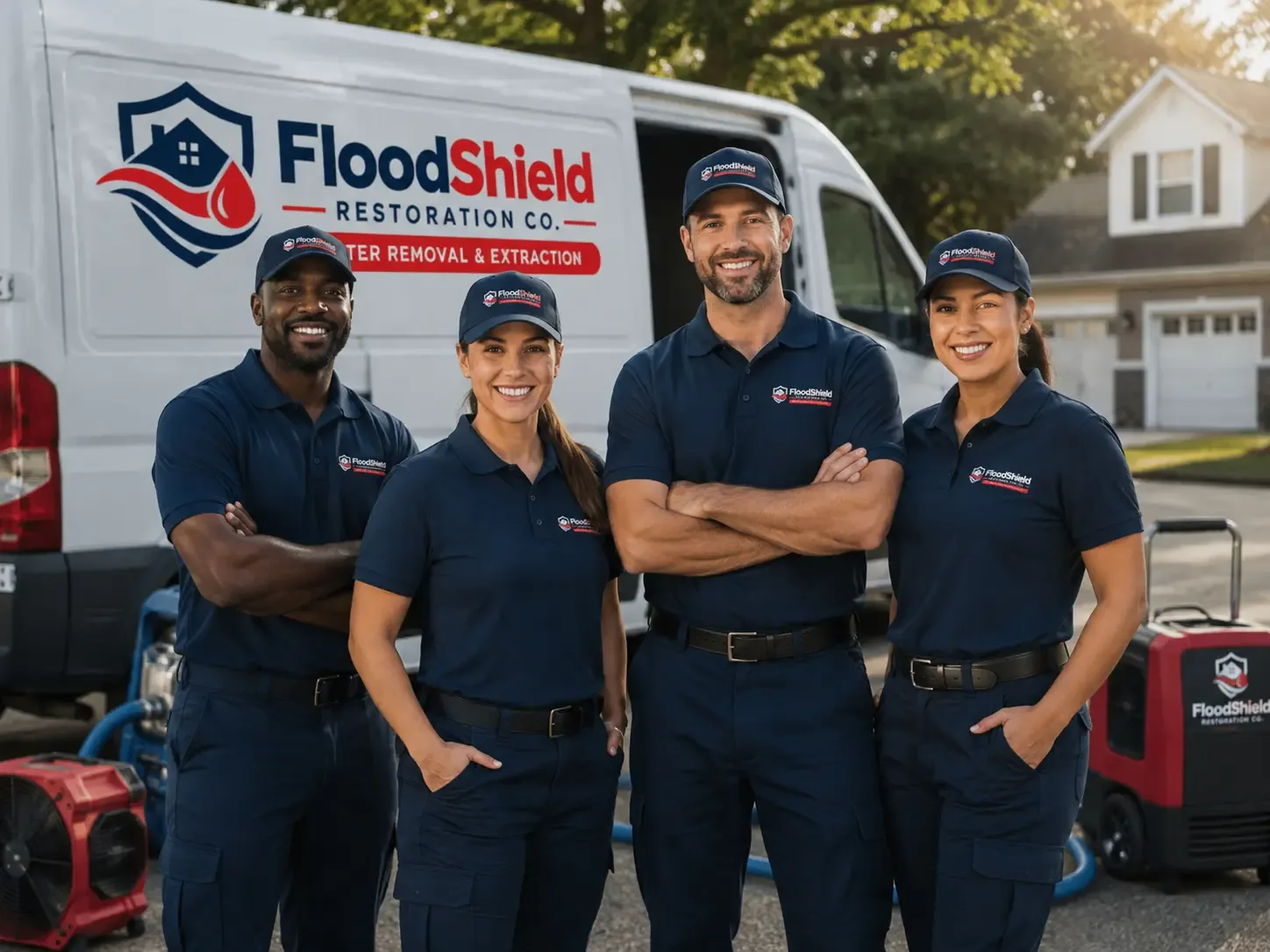 Flood Damage Restoration company in Ryderwood, WA
